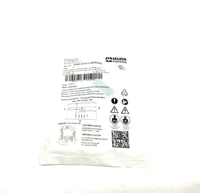NEW MURRELEKTRONIK SLIMLINE T-COUPLER M12 MALE / 2X M8 3-POL