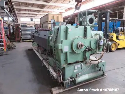 Davis Standard / Xaloy 6" Diameter Extruder / Pelletizing line
