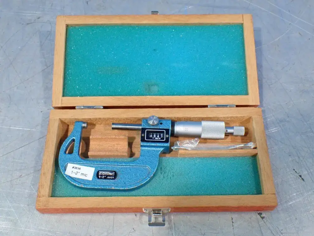 Used FOWLER 52222002 Micrometers Ohio US | HGR 24 #1187269