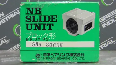 Nippon Bearing Linear Bushing Slide Unit SMA 35GUU New NIB