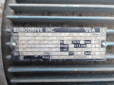 SEW Eurodrive KF120R80DT132S4C Helical Bevel Right Angle Geared Motor 8 RPM Used