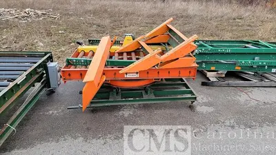 USED CUSTOM BUILT PALLET CONVEYOR LINE