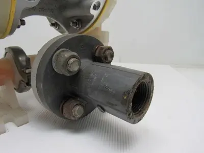 VERSA-MATIC PUMP E1PA6X669A 1" Air Operated Dual Diaphragm Pump PolyPro/Aluminum