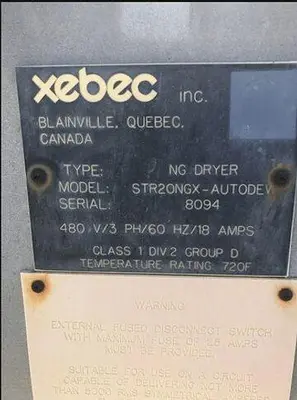 USED XEBEC STR20NGX-AUTODEW