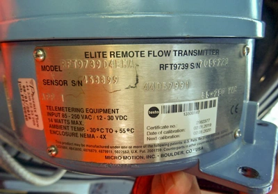 Elite Micro Motion Mass Flow Sensor CMF025M3 19NRHME777