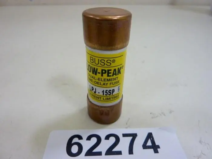 Used BUSSMANN LPJ-15SP Fuses Michigan US | Ideal Machinery #702454