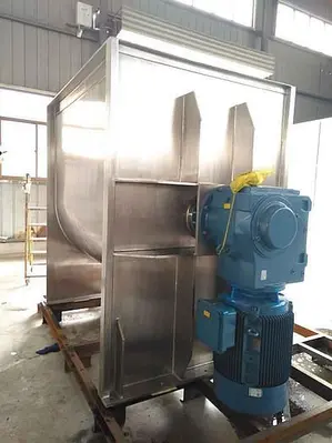 New 100 Cubic Foot Stainless Steel Ribbon Mixer, 20 HP #5512913