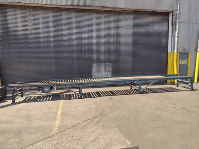 42" X 360" INFEED ROLLER CONVEYOR: STOCK #23679