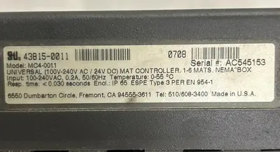 Used OMRON MC4-0011 Industrial Controls Ohio US | Surplus Asset Holdings #1237596