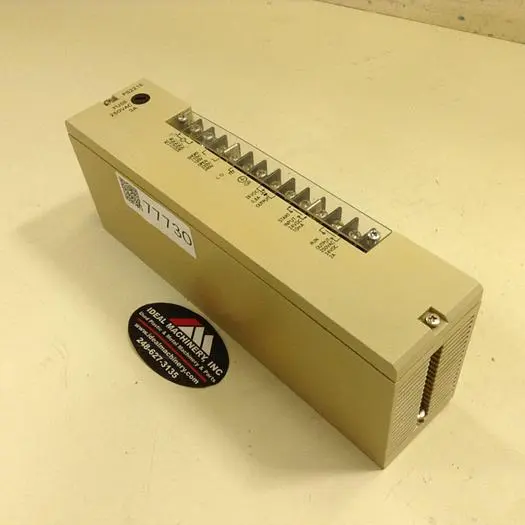 Used OMRON C500-PS221 Power Supplies Michigan US | Ideal Machinery #594517