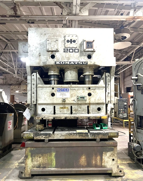 Used 1988 KOMATSU PRESSES KOMATSU OBW200-2 PRESS O.B.I. Presses | Alma Machinery #899095