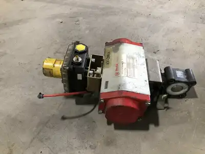 Flow-Tek API-607 2″ WCB Pneumatic High Pressure Ball Valve 2200CWP 140PSI