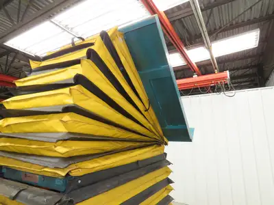 Advance Hydraulic Scissor Lift and Tilt Table 3500lb 48x48" 45° 36" Travel 120V