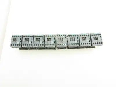 Siemens 3RT20161BB41 Power Contactor 24V Coil 600VAC 20A 3PH Lot Of 8