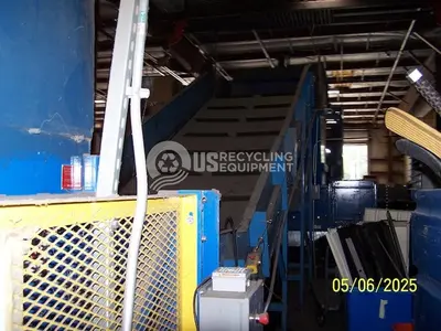 USED 2013 SSI DUAL SHEAR SHREDDER W/CONVEYOR & TIPPER