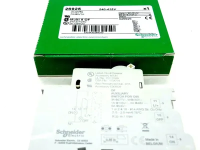 NEW LOT OF 5 SCHNEIDER ELECTRIC 26925 AUXILIARY SWITCH 240-415V