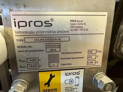 USED 2014 PROSPERO SK BREWPRO COMBI BH2 - 15