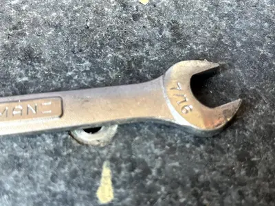 Craftsman 7/16in. Combination Wrench VA 44694 Made in USA,  6" long 12 Point