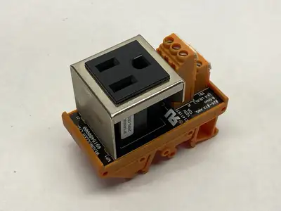 9915480000 | Weidmuller  Terminal Block AC Outlet Module 15A 125V - Used
