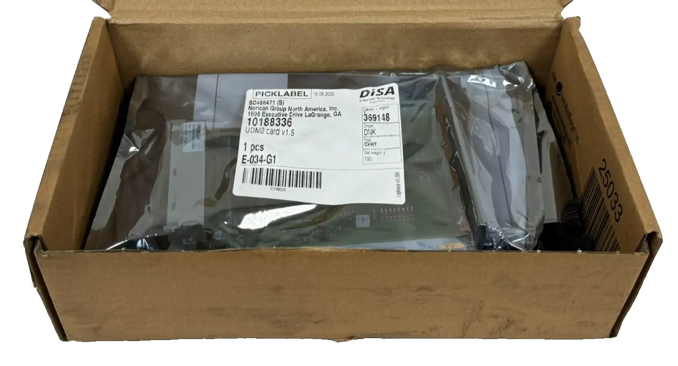 NEW DISA UDM2 CONTROL CARD 10188336 95255000