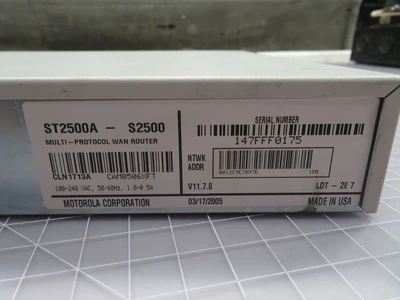 Used MOTOROLA _UNKNOWN_ Network Switches Texas US | OCO Industrial #1703694