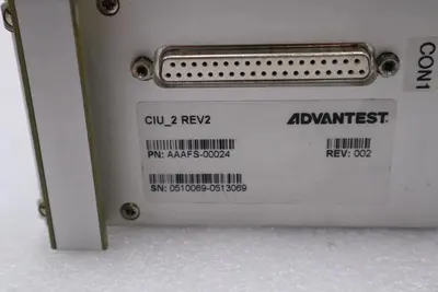 ADVANTEST CIU_2 REV2 AAAFS-00024 REV002 STOCK #2867