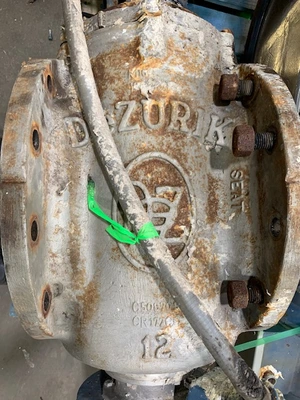 Dezurik 12" PPE Basis Weight Valve Stainless Material