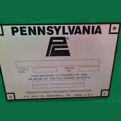 USED PENNSYLVANIA CRUSHER CGA 33"-30"