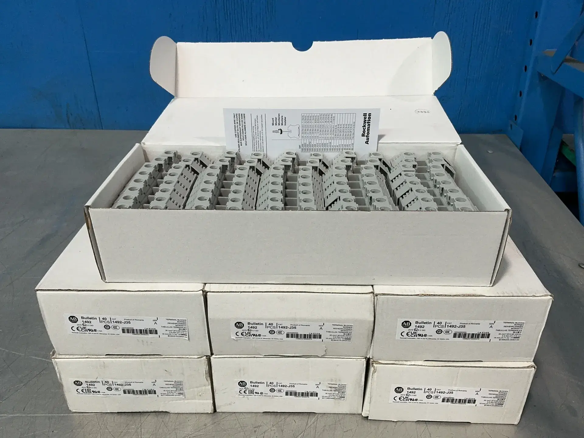 Used ALLENBRADLEY 1492J35 Terminal Blocks Ohio US | HGR 24 #1463263