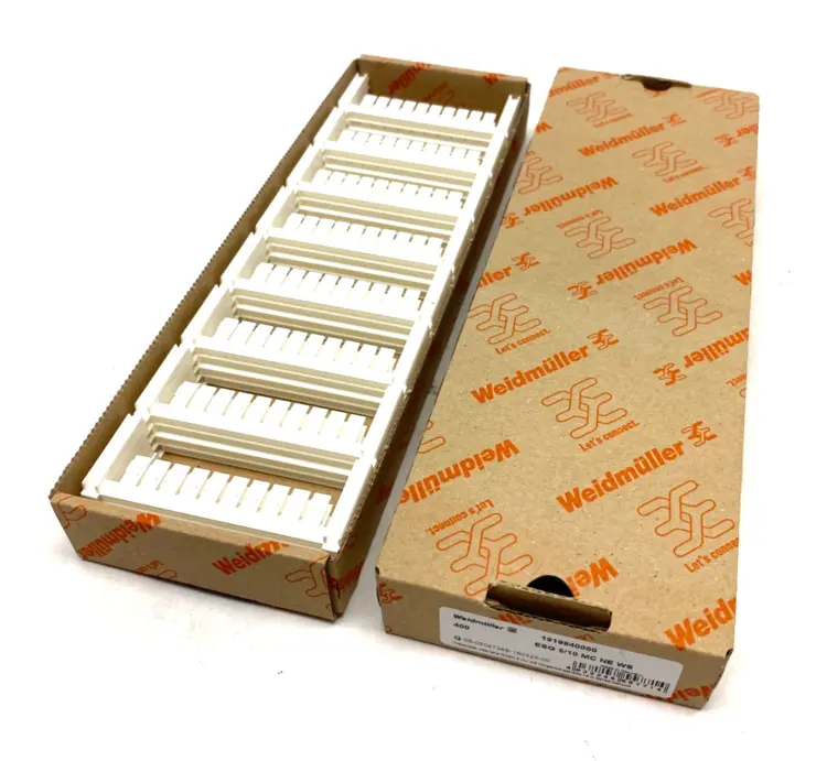 New | in-Stock WEIDMÜLLER TERMINAL MARKING PLATE WHITE ESG 5/10 MC NE WS PKG OF 400 Miscellaneous MRO | Maverick Industrial Sales #1121762