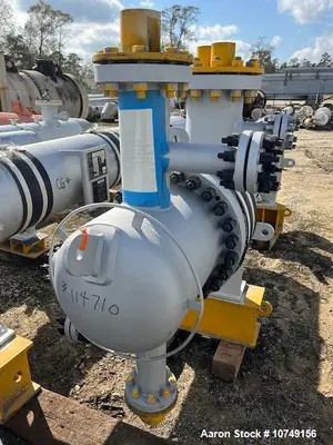 Used Wuxi Chemical Equipment Shell & Tube Heat Exchanger, 234 Sq Ft, Duplex 2205, 2023