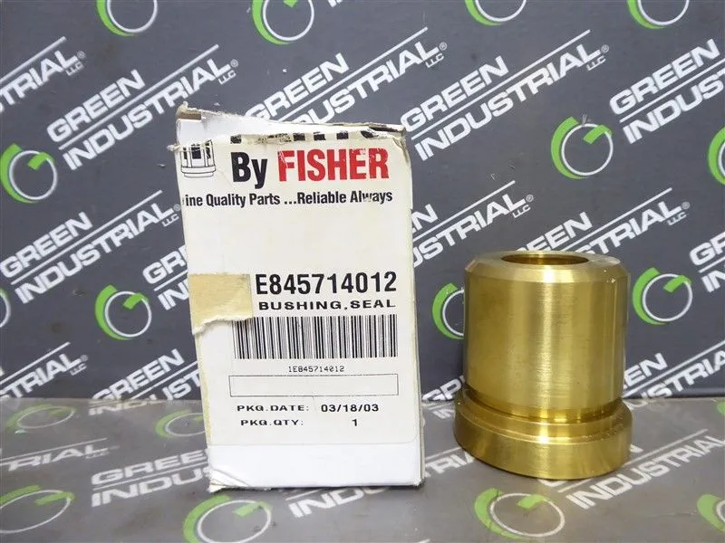Fisher E845714012 Bronze Bushing Seal New NIB