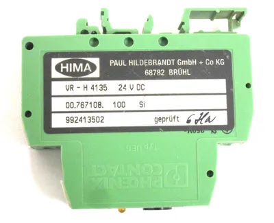 USED HIMA VR-H4135 SAFETY RELAY H4135