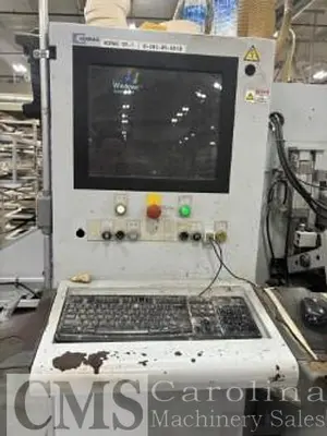 USED 2008 HOMAG OPTIMAT KFL 526 DOUBLE SIDED EDGEBANDER