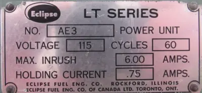 NEW ECLIPSE AE3 POWER UNIT LT SERIES 115V