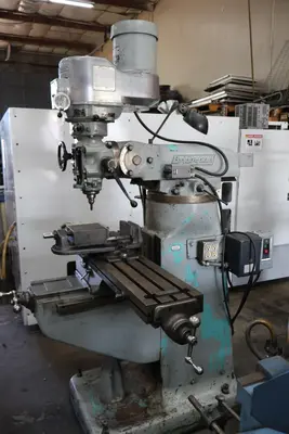 1970 BRIDGEPORT MACHINES 1-1/2 HP Manual Milling | MD Equipment Services LLC (2)
