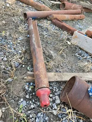 Used AFTERMARKET 5-1/2” X 46" CHISEL CABLE TOOL BUTTON BIT Drills Pennsylvania US | East West Machinery & Drilling #1417230