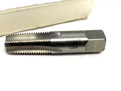 USED WIDIA STANDARD CHAMFER PIPE TAP 1/4 - 18 NPT ANSI 4FL TPR HSS