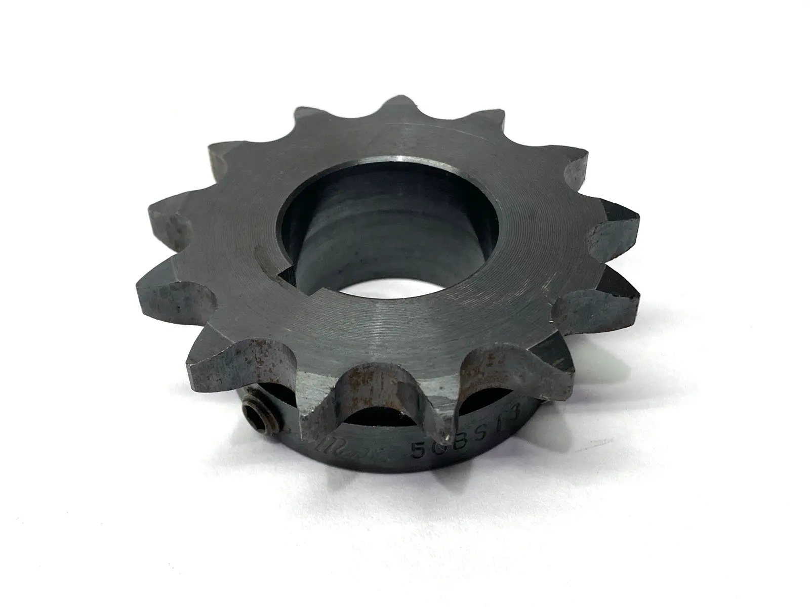 USED MARTIN FINISHED BORE ROLLER CHAIN SPROCKET 1-1/4" BORE 13 TEETH