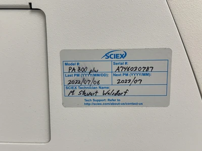 Used Beckman Coulter A74603 Electrophoresis Missouri US | BioLabTek #1319970