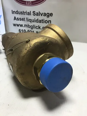 Apollo 511JHBZMX CC BRZ Body Brass Trim 2″ X 3″ Safety Relief Valve