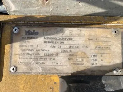 1999 YALE MSW040LCN24TV083 Stackers | Rock Solid Tools (9)