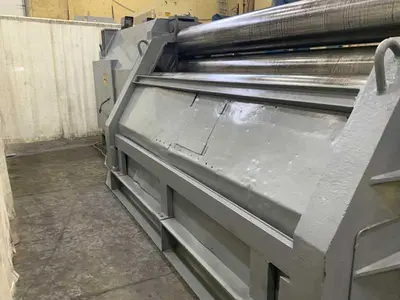10' X 1/2" HAEUSLER MODEL VRM-HW-3000X12 INITIAL DOUBLE PINCH PLATE BENDING ROLL