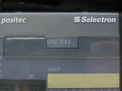 Selectron CPU 724 L Selectron Selecontrol MAS CPU 724 L W/ DOT 701 Output Module