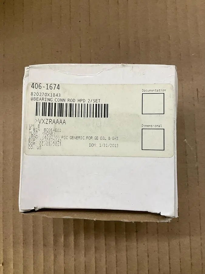 GEMINI BEARING PN: 406-1674