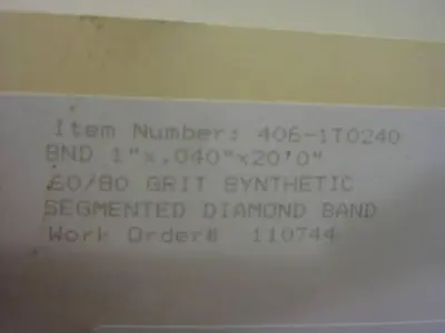 NEW GREENLEE DIAMOND TOOL CO. 406-1T0240