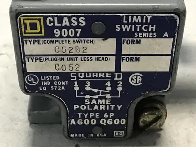 USED SQUARE D 9007-C52B2