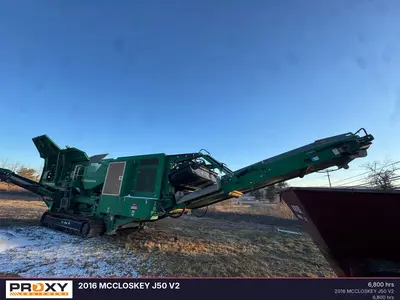 Used 2016 MCCLOSKEY J50 V2 Jaw Crushers Pennsylvania US | Proxy Equipment #1426052