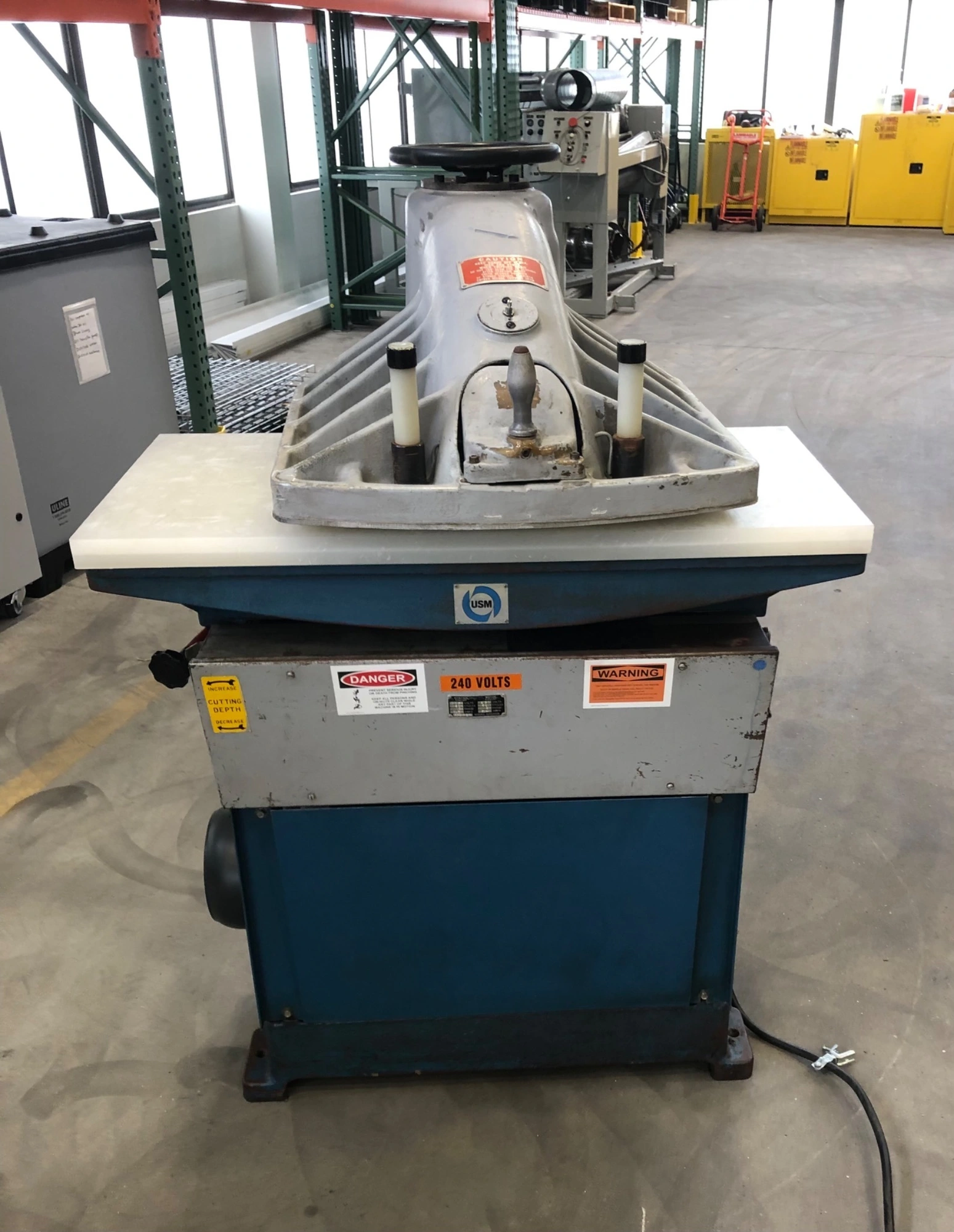 Used 15 Ton USM Model B Clicker Press