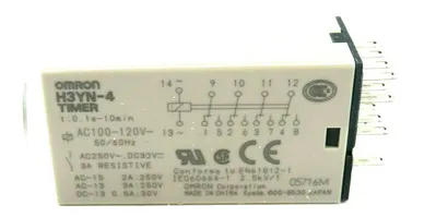 NEW OMRON H3YN-4 SOLID STATE TIMER 100-120V H3YN4